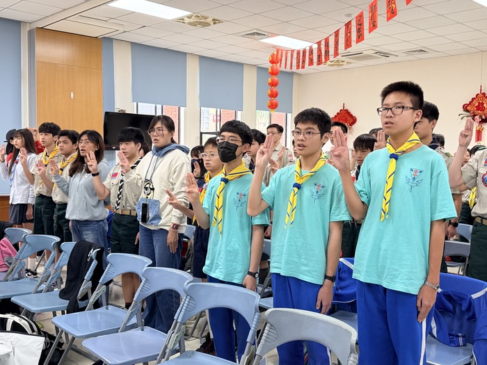 本校童軍團參加新竹縣115年度三五童軍節頒獎典禮 ，恭喜二重師生榮獲各項績優獎章。圖片