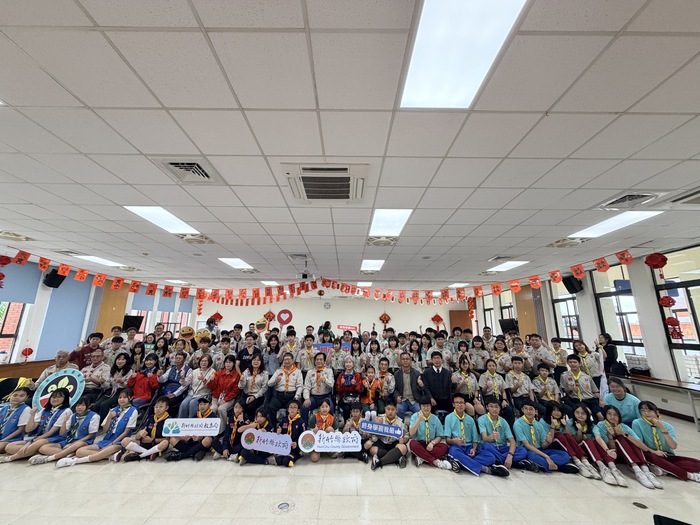 本校童軍團參加新竹縣115年度三五童軍節頒獎典禮 ，恭喜二重師生榮獲各項績優獎章。圖片